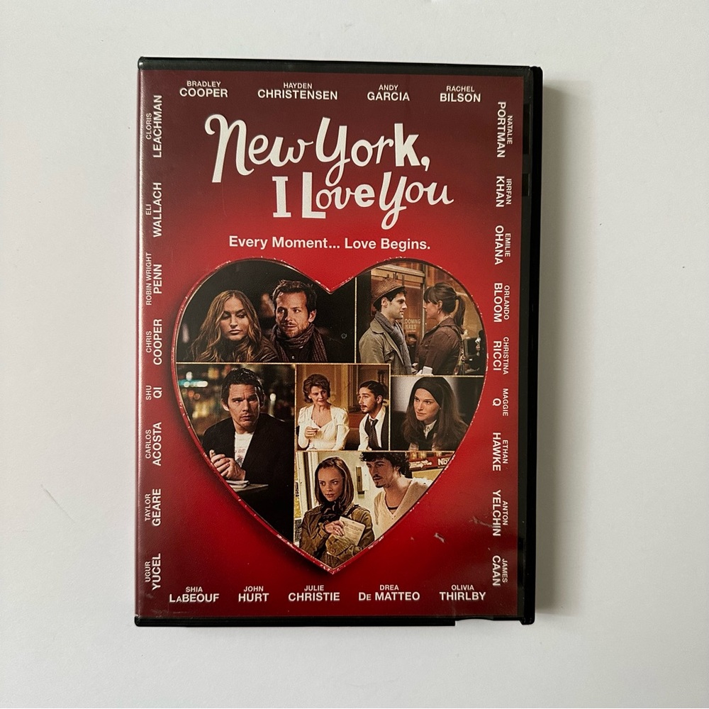 New York, I Love You DVD